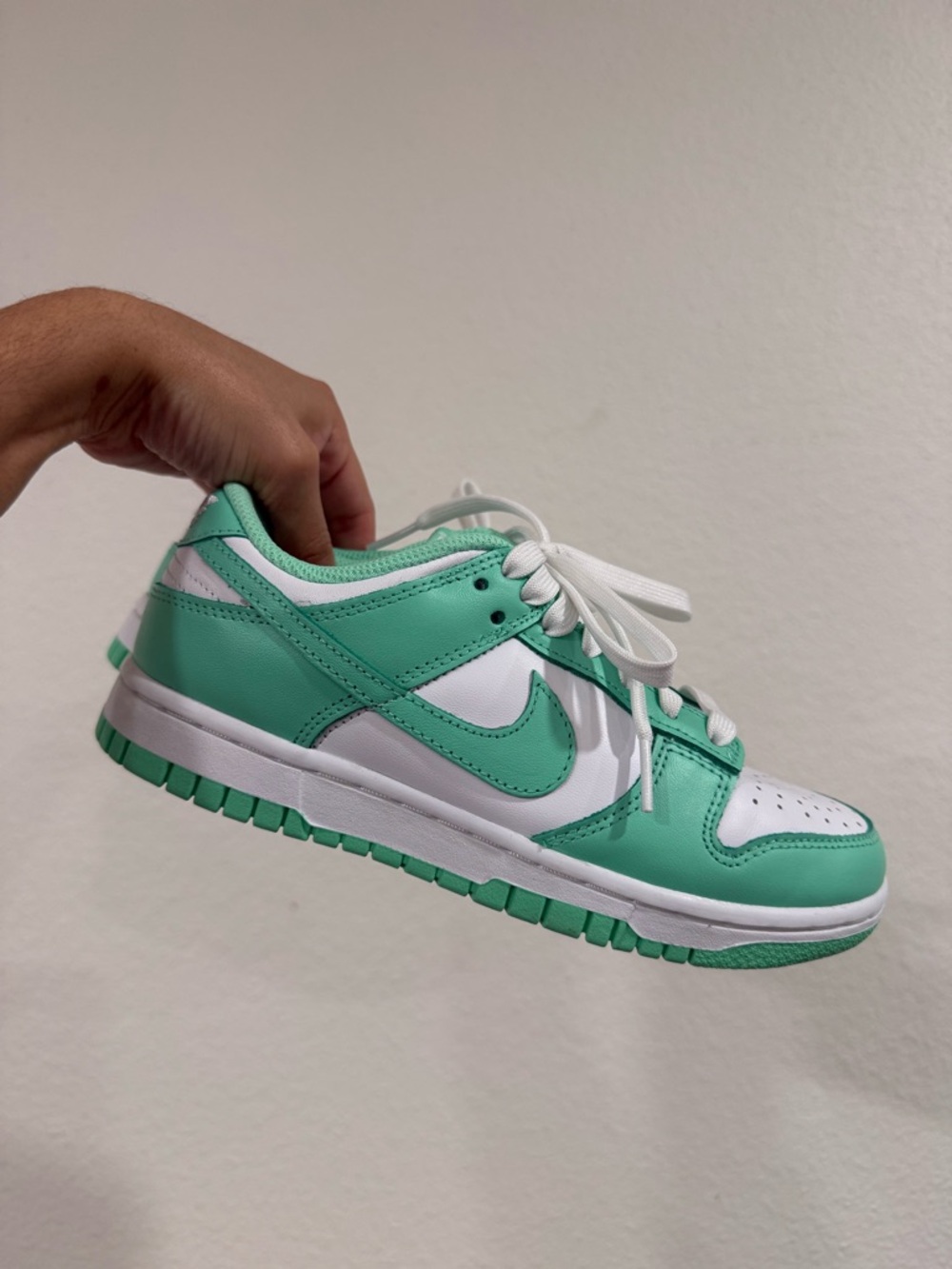 Nike Dunk Low Mint Green & White